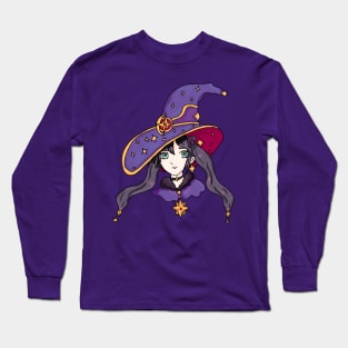 mona genshin impact Long Sleeve T-Shirt